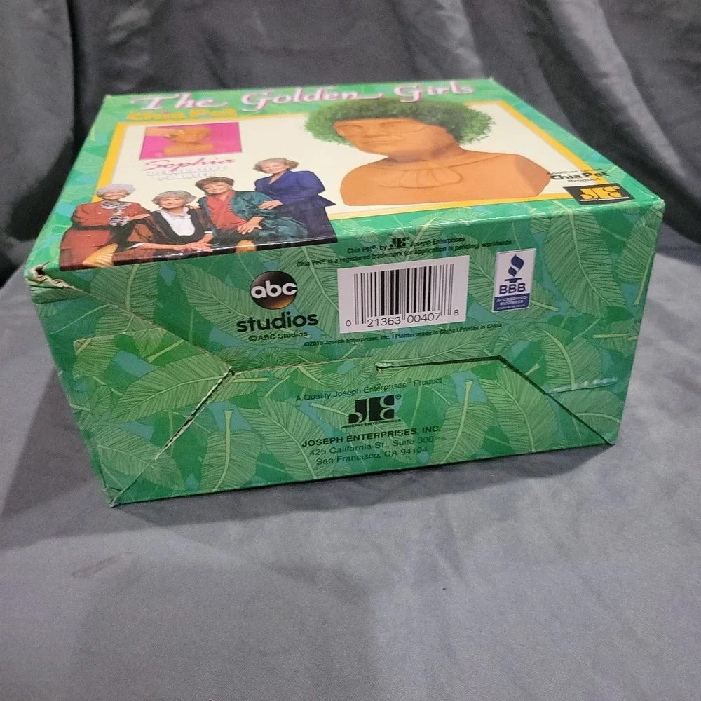 Joseph Enterprises 2018 Golden Girls Sophia Chia Pet